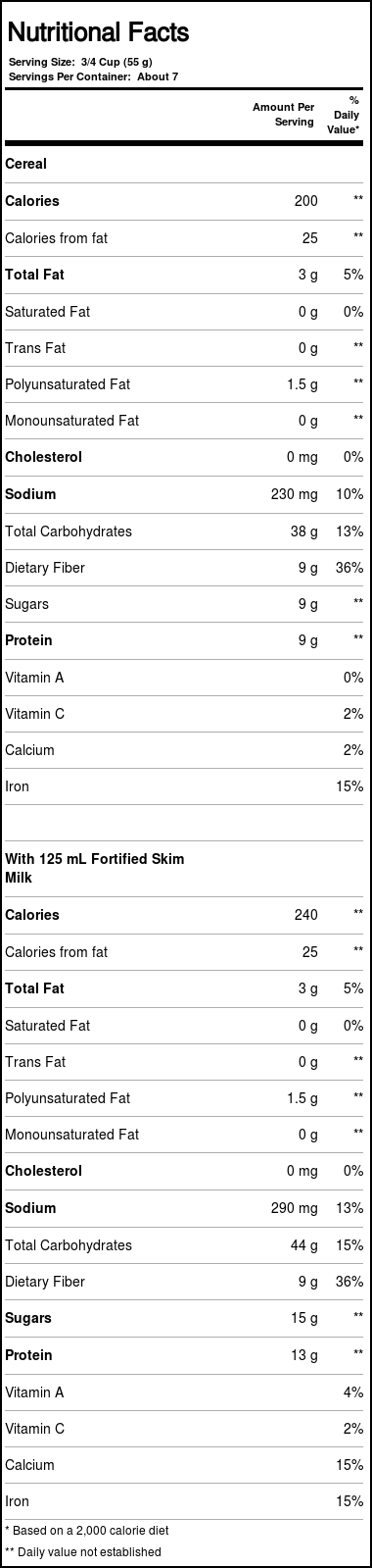 Natures Path Optimum Poder Blueberry Canela Linho Cereal 14 onças - Imagem 3