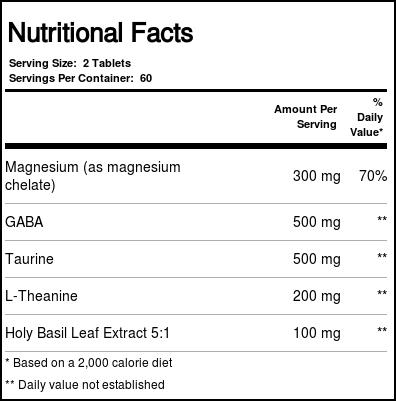 Source Naturals Chánina Serene 120 Tabletes - Imagem 4
