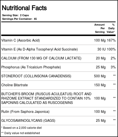 Enzymatic Therapy Hem-Care 90 Cápsulas - Imagem 2