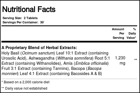 Metagenics Exhilarin - 60 Tabletes - Imagem 2