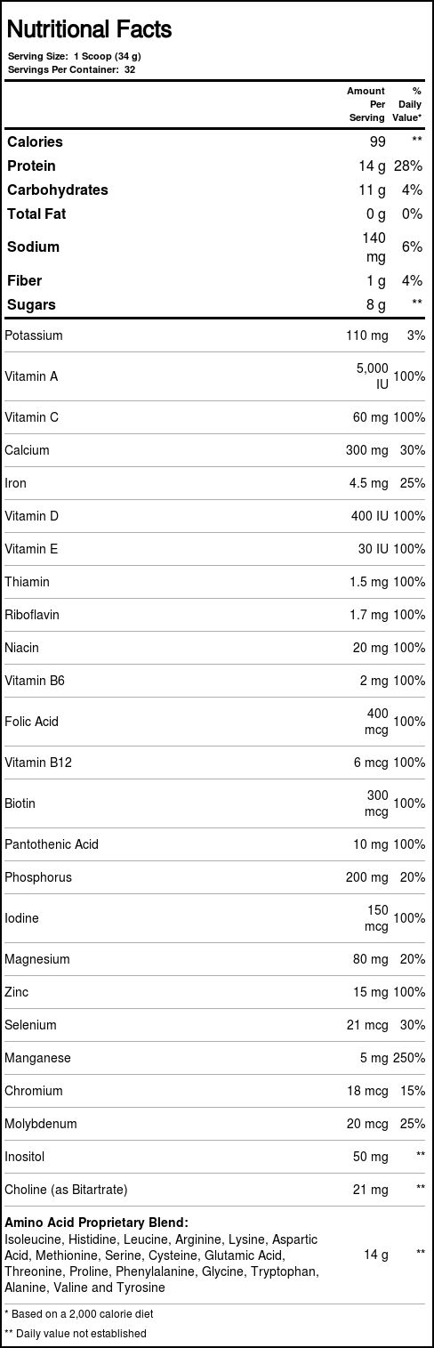 Nature's Plus Spiru-Tein Nutty Berry Explosão de 2 lbs,4 - Imagem 4