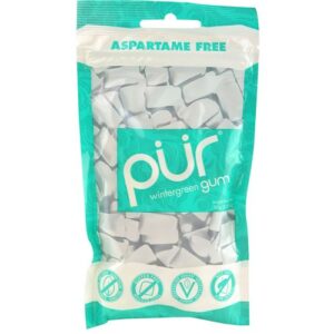 Pur Gum, Wintergreen - 60 unidades