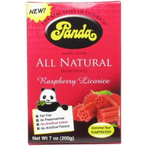 Panda All Natural Framboesa Alcaçuz 7 oz