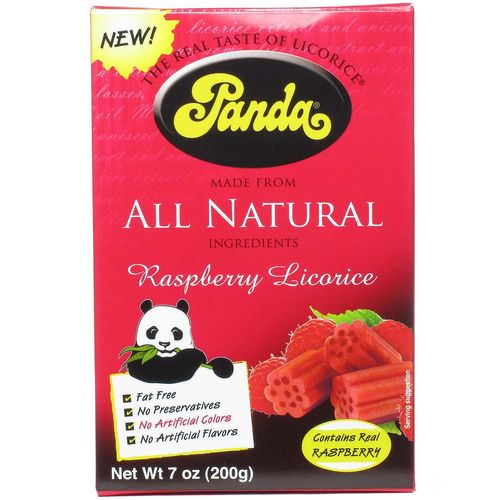 Panda All Natural Framboesa Alcaçuz 7 oz