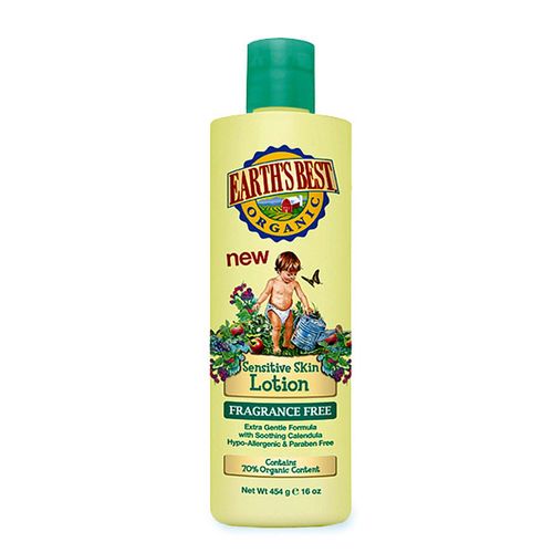 Earth's Best Sensível Loção Pele Fragrance 16 fl oz grátis