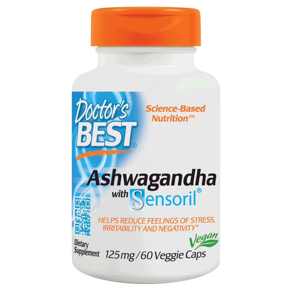 Bester Ashwagandha mit Sensoril 125 mg .   60 Vegetarische Kapseln durch Doctor