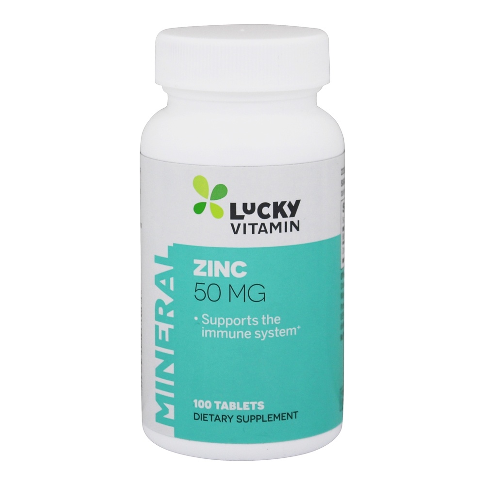Zink 50 mg .   100 Tablets durch LuckyVitamin