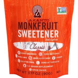 Comprar adoçante classic monkfruit - 30 pacote (s) palito (s) de lakanto preço no brasil suplementos em promoção suplemento importado loja 23 online promoção - 17 de abril de 2024