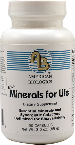 American Biologics Ultra Minerals for Life™ -- 90 Capsules