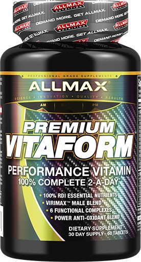 VitaForm For Men By Allmax Nutrition, 60 Tabs - Imagem 2