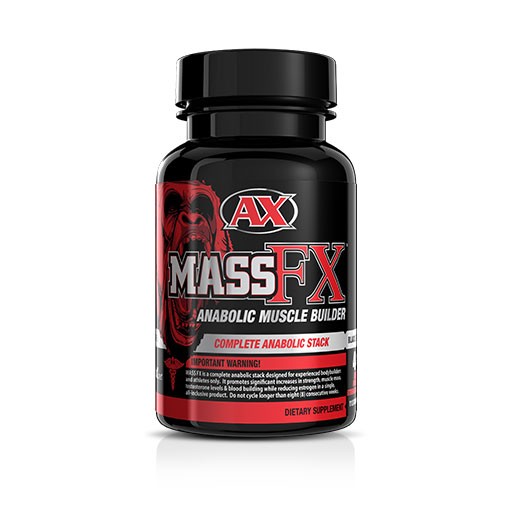 Mass FX Black By Athletic Xtreme, 112 Caps