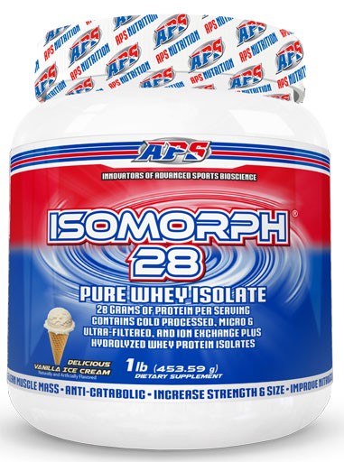 Isomorph 28 Protein By APS Nutrition, Vanilla Ice Cream, 1lb