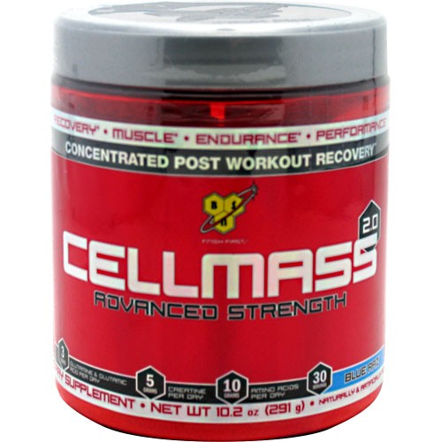 Cellmass 2.0 By BSN, Blue Razz 30 Servings