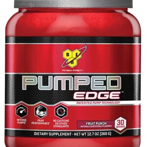 BSN Pumped Edge, Fruit Punch, 30 Servings