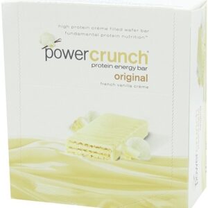 Power Crunch Bars By BNRG, French Vanilla Creme 12/Box