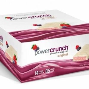 Power Crunch Bars By BNRG, Wild Berry Creme 12/Box