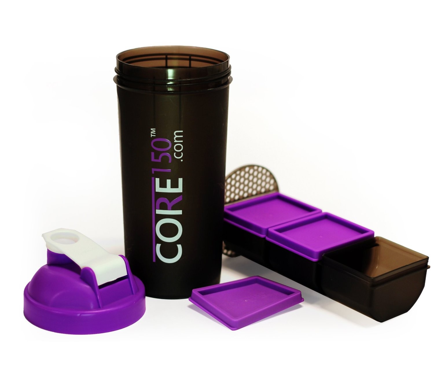 Core150 Purple Shaker Cup and Insert