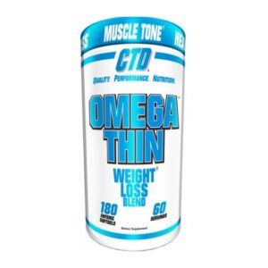 Omegathin By CTD Sports, 180 Softgels