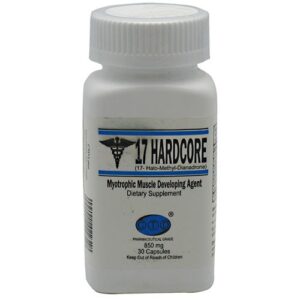 CTD 17 Hardcore 30 Caps Natural Muscle Enhancement
