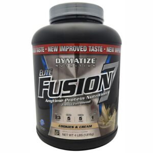 Elite Fusion-7 By Dymatize Nutrition, Cookies & Cream, 4lb