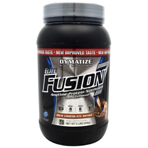 Elite Fusion-7 By Dymatize Nutrition, Rich Chocolate Shake, 2lb