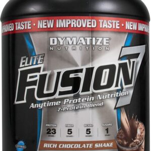 Elite Fusion-7 By Dymatize Nutrition, Rich Chocolate Shake, 4lb