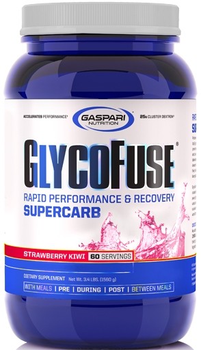GlycoFuse, By Gaspari Nutrition, Strawberry Kiwi, 60 Servings,