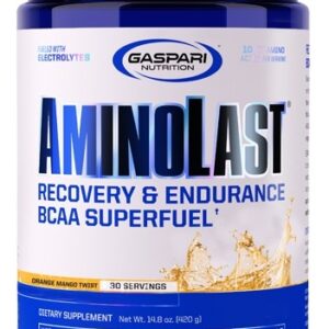 AminoLast, By Gaspari Nutrition, Orange Mango Twist, 30 Servings,