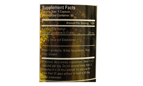 GoldStar Performance Products Halo-D 60 Caps - Imagem 2