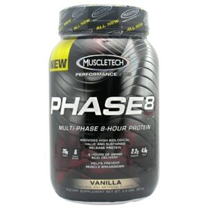 Phase 8 By MuscleTech, Protein, Vanilla 2lb