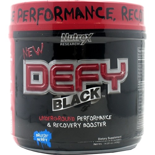 Defy Black By Nutrex, Bruisin' Berry 30 Servings