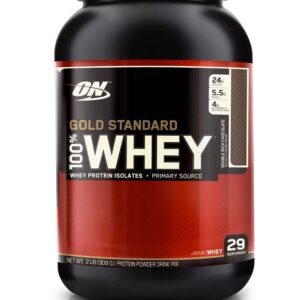 Gold Standard Whey Protein By Optimum Nutrition, Double Rich Chocolate 2lb
