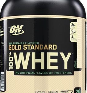 Gold Standard Natural Whey Protein By Optimum Nutrition, Vanilla 2lb