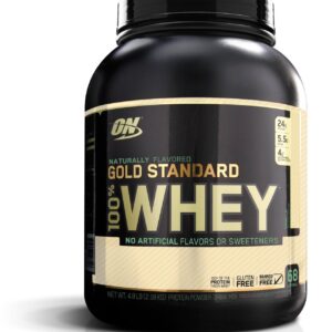 Gold Standard Natural Whey Protein By Optimum Nutrition, Vanilla 5lb