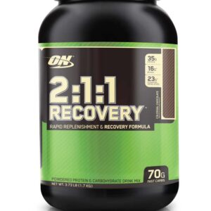 2:1:1 Recovery Protein By Optimum Nutrition, Colossal Chocolate 3.73lb