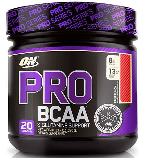 Pro BCAA By Optimum Nutrition, Fruit Punch 20 Servings