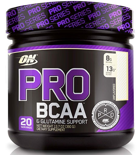 Pro BCAA By Optimum Nutrition, Unflavored 20 Servings
