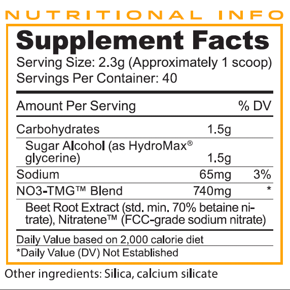 NOXYGEN By Purus Labs, Unflavored 40 Servings