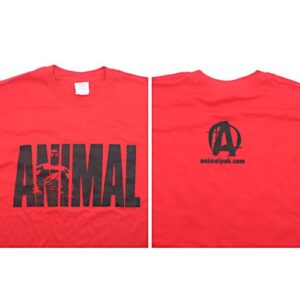 Universal Nutrition Animal T Shirt, Red