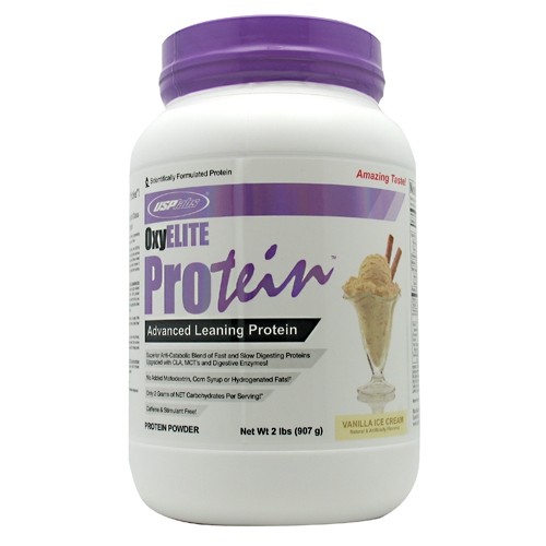 OxyElite Protein By USP Labs, Vanilla Ice Cream 2lb