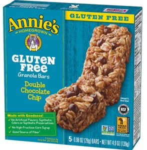 Comprar annie's homegrown gluten free granola bars double chocolate chip -- 5 bars preço no brasil suplementos em promoção suplemento importado loja 3 online promoção - 25 de março de 2023