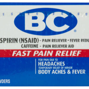 BC Aspirin (NSAID) Fast Pain Relief -- 50 Powders