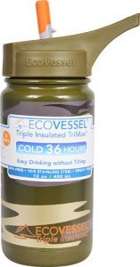 Comprar ecovessel frost kids trimax insulated water bottle with flip straw top - green camouflage -- 13 oz preço no brasil suplementos em promoção suplemento importado loja 3 online promoção - 3 de fevereiro de 2023