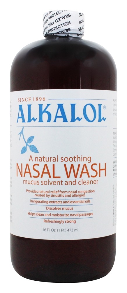 Alkalol Mucus Solvent and Cleaner   16 fl. oz. by Alkalol Company