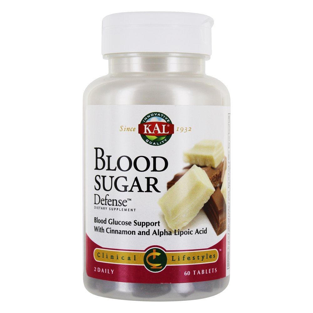 Blood Sugar Defense Glucose Support   60 Tablets by Kal