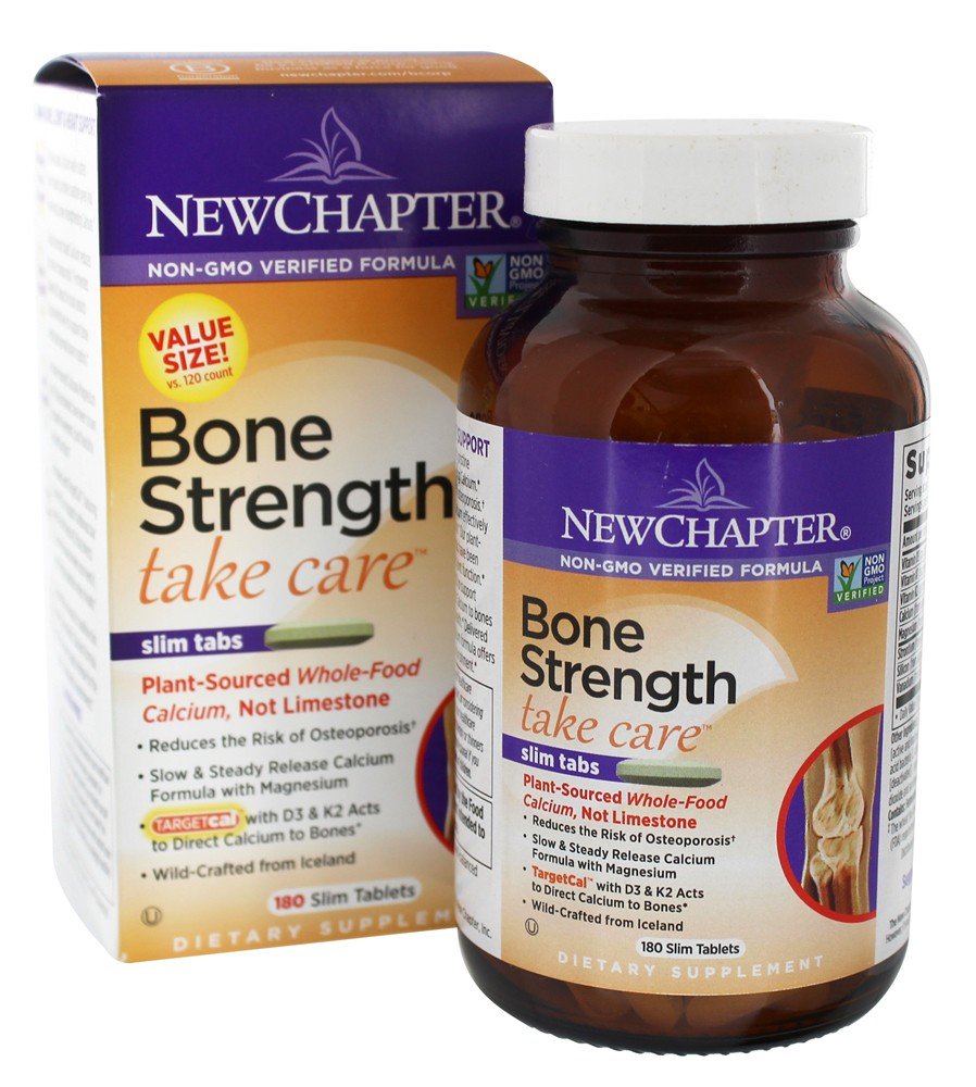 Bone Strength Take Care   180 Slim Tablets by New Chapter