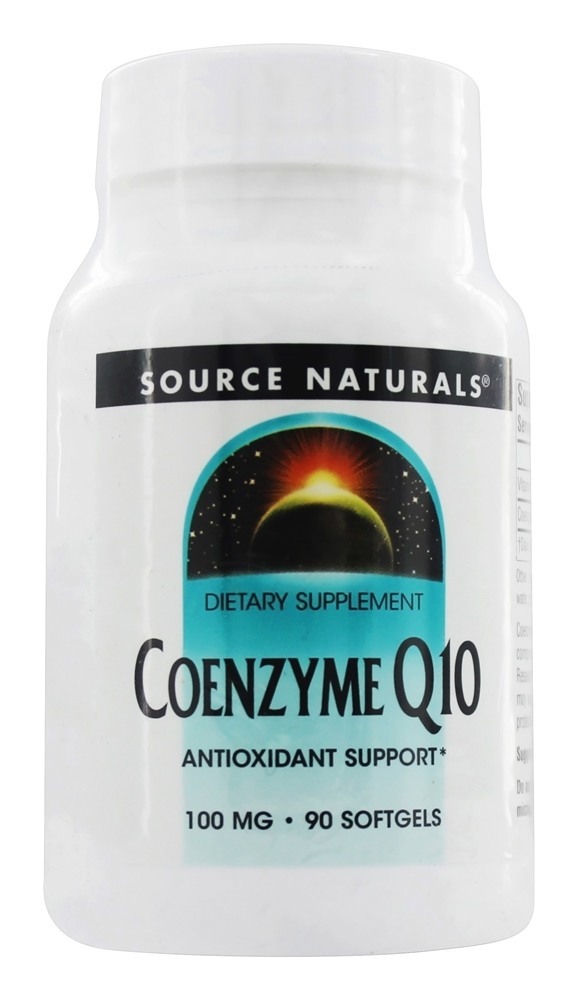 Coenzyme Q10 100 mg.   90 Softgels by Source Naturals