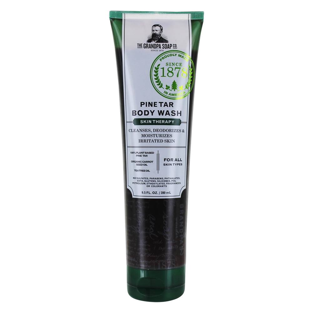 Skin Therapy Body Wash Pine Tar   9.5 fl. oz. by The Grandpa Soap Co.