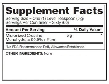 Qualitine Supplement Facts